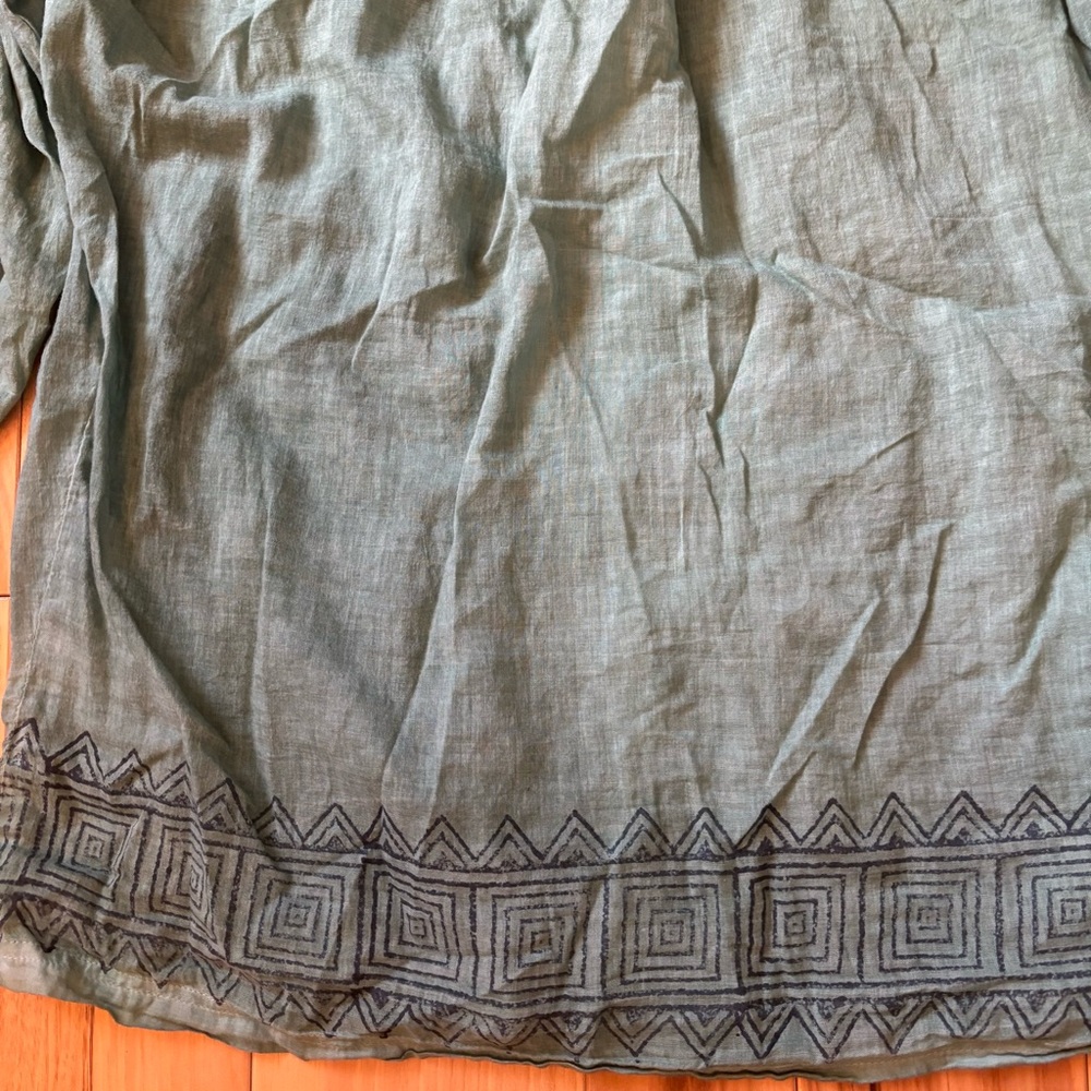 Signals Boho Patterned Button Front Lightweight C… - image 8